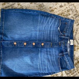 J Crew Jean skirt
